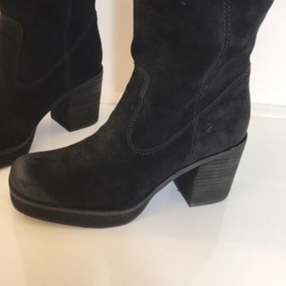 Zodiac Pauma Suede Tall Shaft Pull-On Boots - Picture 3 of 10